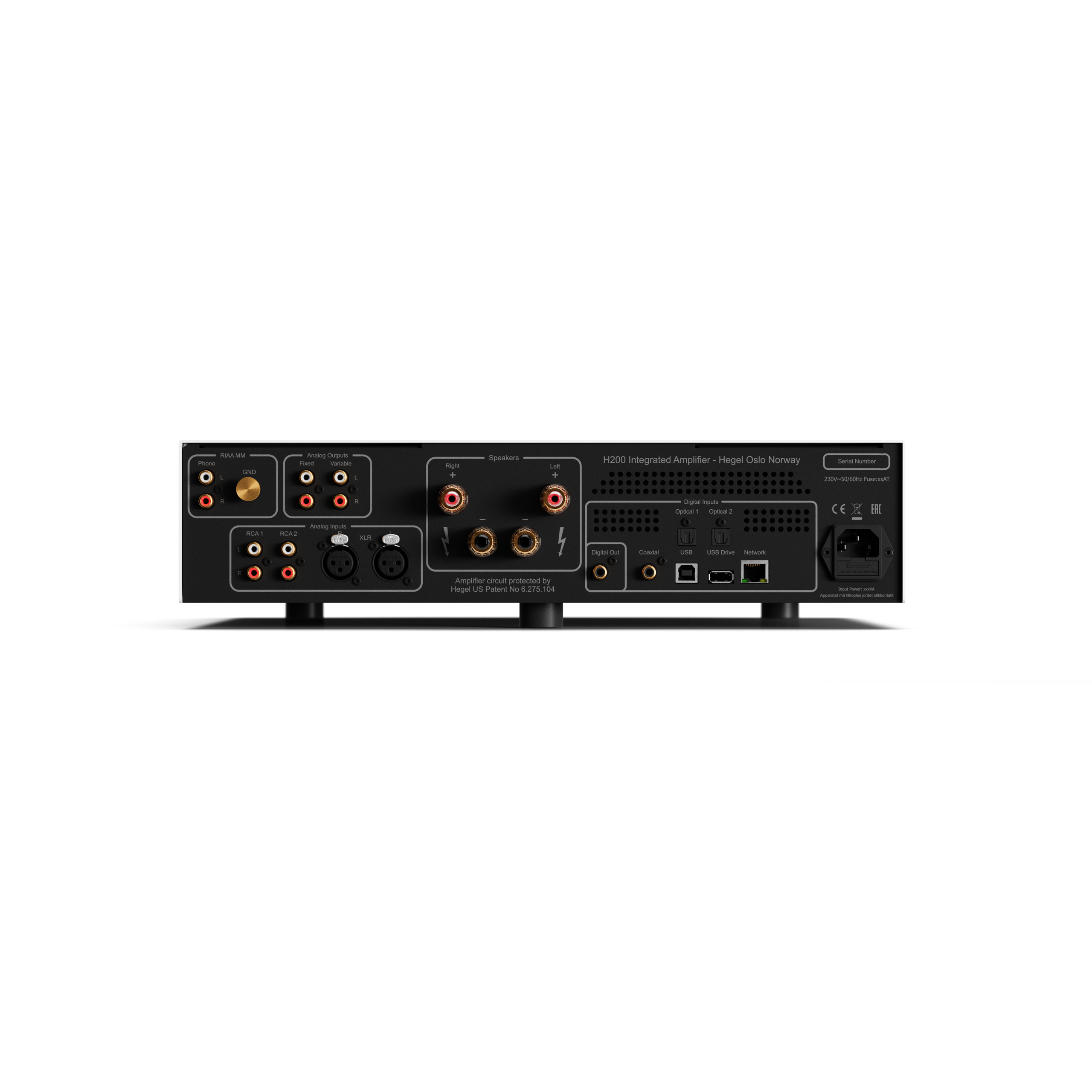 Hegel H200 Streaming Amplifier