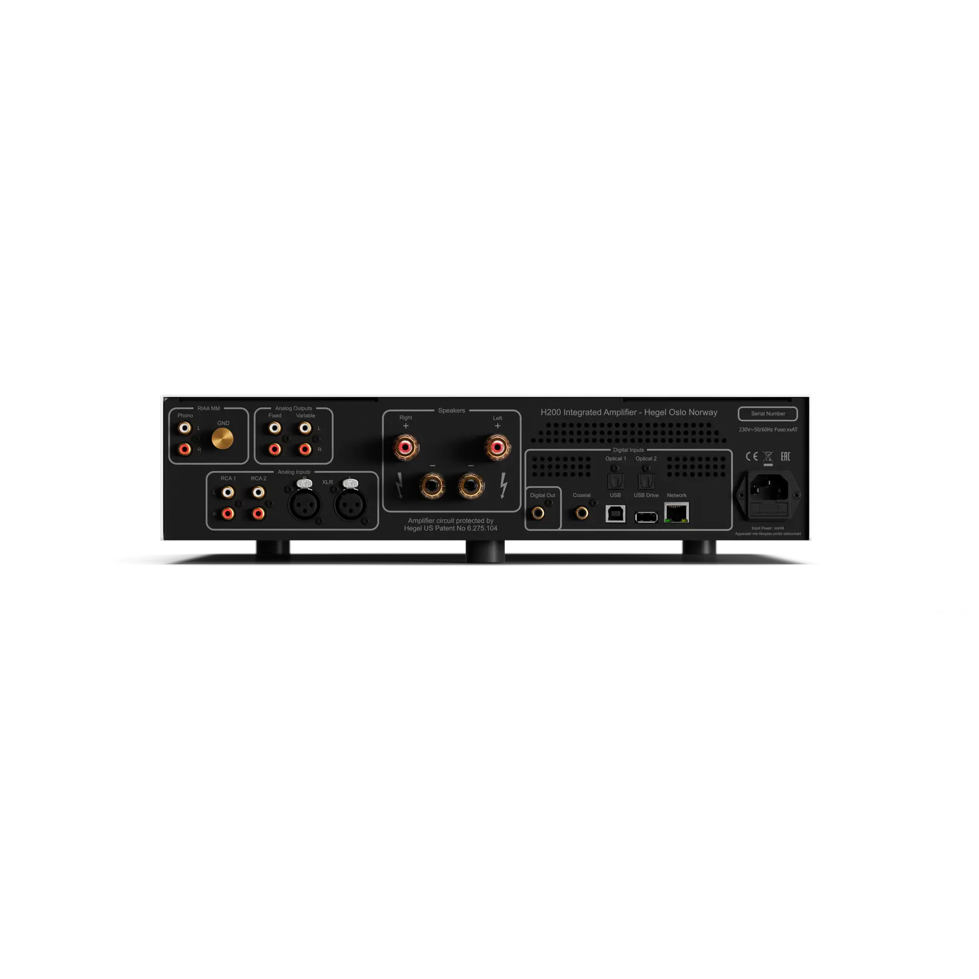 Hegel H200 Streaming Amplifier