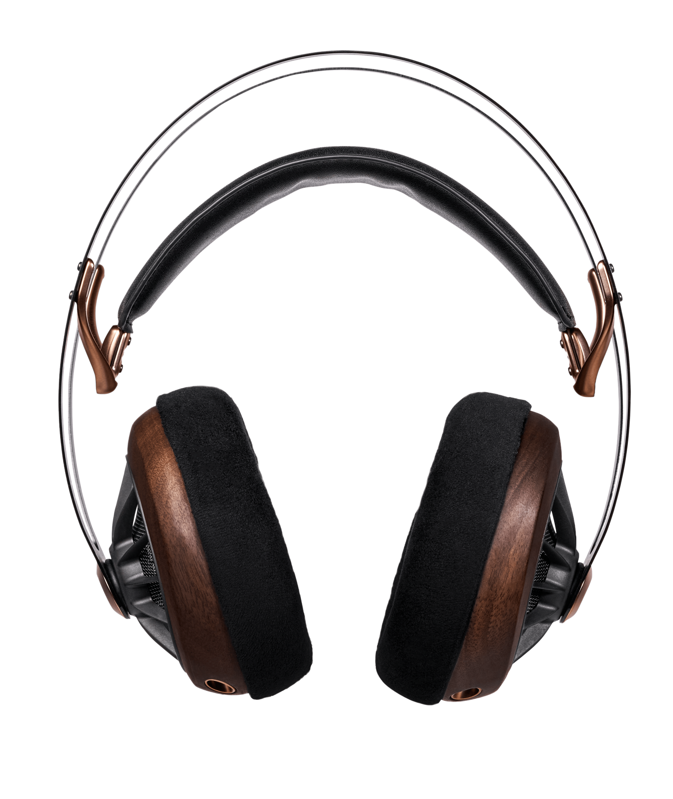 Meze 109 Pro Open-Backed Headphones - Walnut & Gold