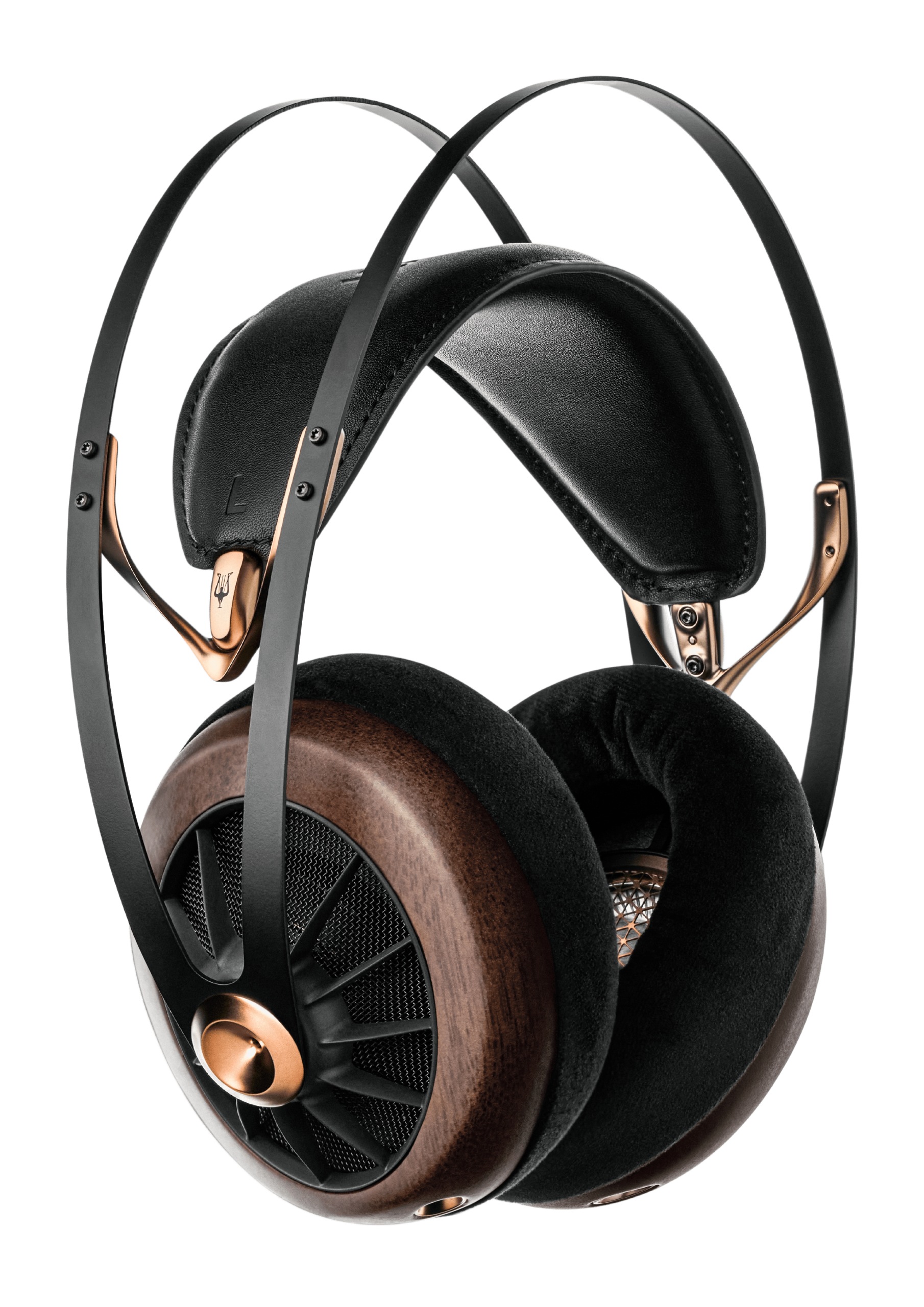 Meze 109 Pro Open-Backed Headphones - Walnut & Gold